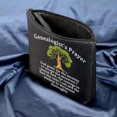 MEIKIUP Funny Genealogist Cosmetic Bag Family Researcher Gift