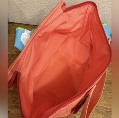 2025 Trader Joe’s Insulated Mini Cooler Bags Blue & Peach – LIMITED EDITION