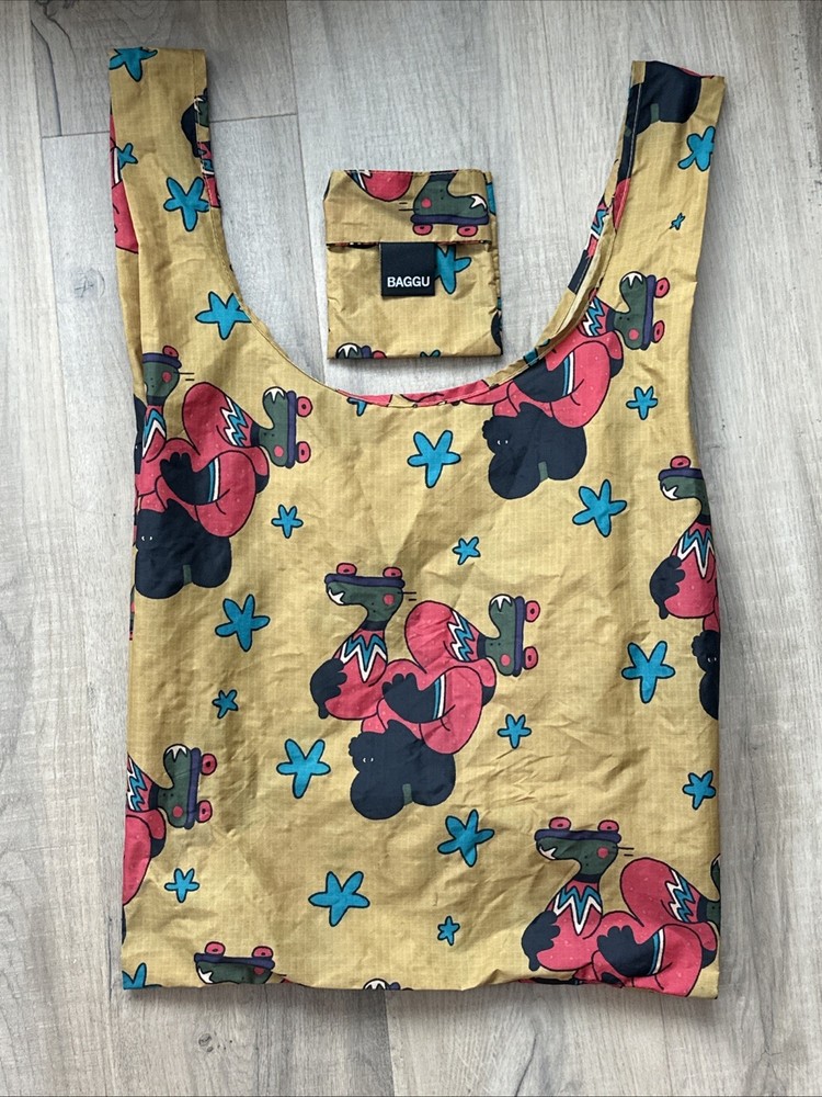 Used BAGGU JOONBUG SOLO SKATE Ripstop SKATING REUSABLE ECO STANDARD BAG