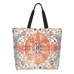 Camouflage Camo Large Tote Bag Casual Shoulder Bag Reusable Grocery Handbag