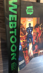 WEB TOON NYCC 2025 Comic Con Exclusive TOTE BACKPACK BAG 25 X 24 Godzilla Avatar