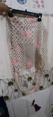 Free People 9 Floral Beige Gauze Hobo Tote Reusable Bags plus 1 Free