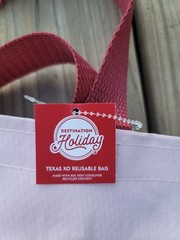 HEB Texas XO Tote Bag Love Kiss Heart Pink Red Destination Holiday 2025 New