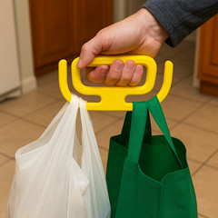 2 Pack Grocery Bag Holder Handle FREE SHIPPING Heavy Duty Shopping Bag Carrier