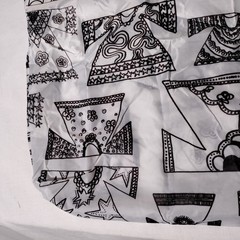 Ikea Karismatisk Black/White Foldable Shopping Bag Stocking Filler