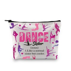 XYANFA Dance Sister Cosmetic Bag Dancing Gift Ballet Dancer DANCE sister 2.0