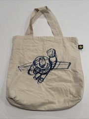 Pixar Studio Buzz Lightyear Toy Story Canvas Tote Bag Made in USA