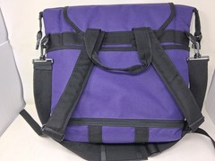Vintage Made in USA 19″ x 18″ Insulated Zip Shopping Cooler XL Tote Bag 90s 2000