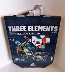 Jurassic World Dinosaur 2 Pack Mini Reusable Gift Bags with Handles NEW 🆓 Ship!