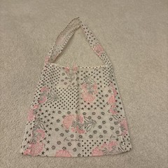 FREE PEOPLE Cloth SHOPPING BAG Reusable Shoulder Tote New