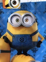 Minions Despicable Me Reusable Bag Tote Gift Set Of 2 Relax Funny Illumination