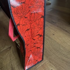 Hadestown Broadway Musical Reusable Grocery Tote Bag + Single Pin Orpheus
