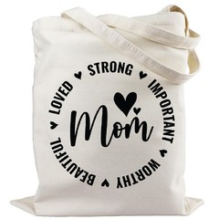 Mom Tote Bag with Inner Zipper – & Everyday Mom Bag, Postpartum & Mothers Day…