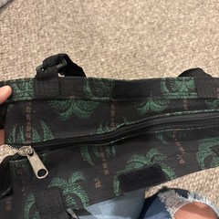 Tapestry Palm Trees Light Weight Rolling Shopping Bag