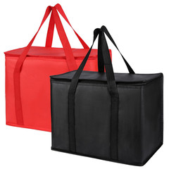 Insulated Reusable Grocery Bags, X-Large Freezer Cooler Bag with Top, Caterin…