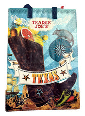 Taxas Trader Joe’s Reusable Shopping Bag New With Tags NWT 6 Gallons