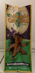 NWOT 70th Anniversary Natural Grocers Bag Reusable Shopping Tote Hevy Duty 50 lb