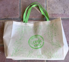 HEB Reusable Bag Tote Mundo Verde Series 20″ x 16″ BIG SIZE Bag New HEB Mexico