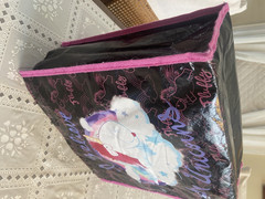 Despicable Me – Unicorn Fluffy “I Believe In Unicorns” Vinyl Tote-USED