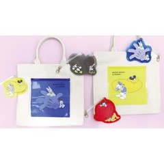 Marimo Craft Disney CATCH ME Series Die Cut Pouch Yellow Mickey Approx. W140 x