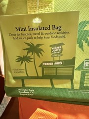 2 Trader Joe’s – 2026 Mini Insulated Bags – Orange/Green + Green/Blue- 1.5 gal