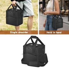 Flexible Leak Resistant refrigerator Bag With Different Carry Styles Outside