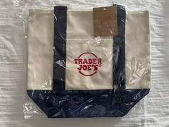 orange color options Trader Joe’s Mini Pastel Canvas Tote Bag canvas bag