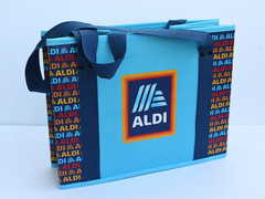 New Trader Joe’s & ALDI Stand Up Collapsible Reusable Grocery Tote Shopping Bag