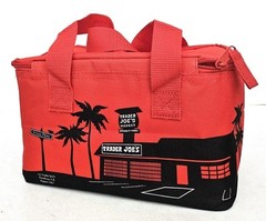 NWT Trader Joe’s Mini Insulated Tote Bag 1.5 Gal Limited 2024 RED Cooler