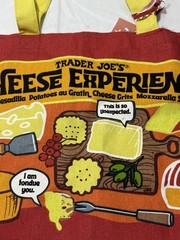 Trader Joe’s Reusable Bag with Zipper Cheese Experience