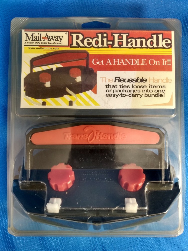 NEW Old Stock Redi-Handle Reusable Carry Handle 2 straps Sealed Vintage