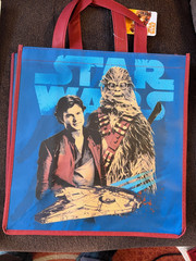 HTF – Star Wars Han Solo Movie Reusable Tote Bag NEW WITH TAG – Chewbacca TARGET