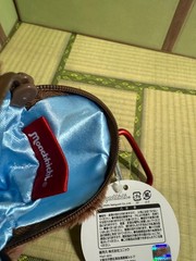 FREE imperfect Monchhichi tote with the purchase of two coin cases charm