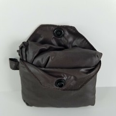 Chic Sac Reusable Shopping Bag Magnetic Clip or Keyring Brown Go Green B6-1206