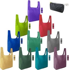 Sturdy Polyester Shopping Bags Bulk Pack – Reinforced Seams