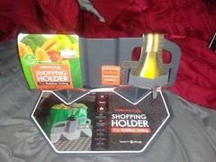 STAYHOLD SHOPPING HOLDER GROCERY BAGS RUBBER LINING organized vehicle trunk NEW