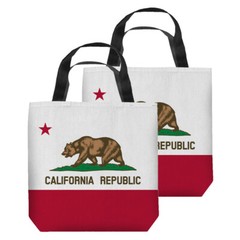 California Flag Tote Bag – 3 Sizes