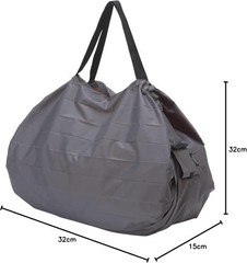 Shupatto Reusable bag 15L, Easy to fold, Durable, Compact Design, With Snap