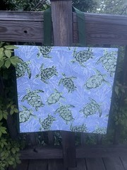 Coastal Reusable Tote Bag~20″X 18″X 8″~ SEA TURTLES by TJX🐢🐢