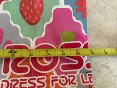 ROSS Dress For Less Reusable Shopping Tote Bag 17×17″ Summer Fruits NEW