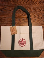 trader joes large insulated bag forest green