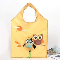 Shopping Bag Home Cartoon Strawberry Bag Oxford Cloth Portable Drawstring Bag