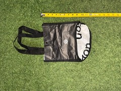 Lululemon Small Black And Large Red Reusable Shopping Bags (lot of 3)