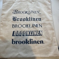 Brooklinen Logo Tote Brooklyn NYC NY FABRIC BAGS 14×17″ – Lot of 2