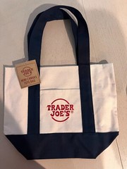 Trader Joe’s NEW Mini Canvas Reusable Tote Bags All 4 COLORS! NWT Free Shipping