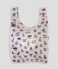 BAGGU standard CAT (GRAPHIC DICTIONARY) Reusable Eco Bag w/ Pouch w/Tracking#