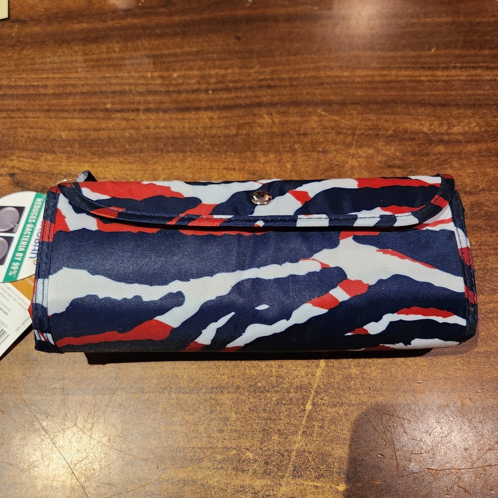 NEW California Innovations Patriotic Insulated Market Tote Shop Bag Fit in Purse
