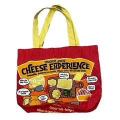 Trader Joe’s Shopping Bag Tote Reusable Canvas Beach Travel 100% Cotton