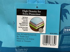 Trader Joe’s Mini Insulated Bag Teal & Peach Tote Set NWT