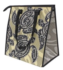 Hawaiian Tribal Honu Eco Insulated Tote Shopping Bag Tiki Bar Hawaii Farm Market
